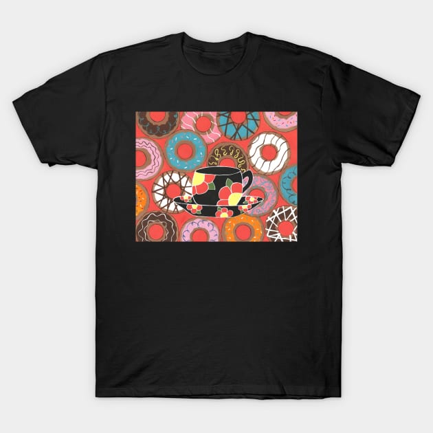 YUMMY Donuts For Donut Lover T-Shirt by SartorisArt1